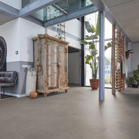 Floorlife Floorlife Basic XL Plak Plak PVC Tegelvloer - Dark Grey