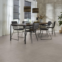 Floorlife Floorlife Basic XL Plak Plak PVC Tegelvloer - Dark Grey