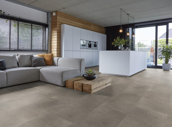 Floorlife Floorlife Composite Plak PVC Tegelvloer - Warm Grey