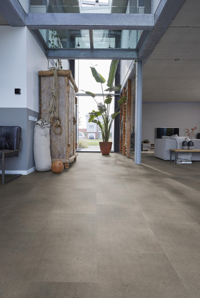 Floorlife Floorlife Composite Plak PVC Tegelvloer - Warm Grey