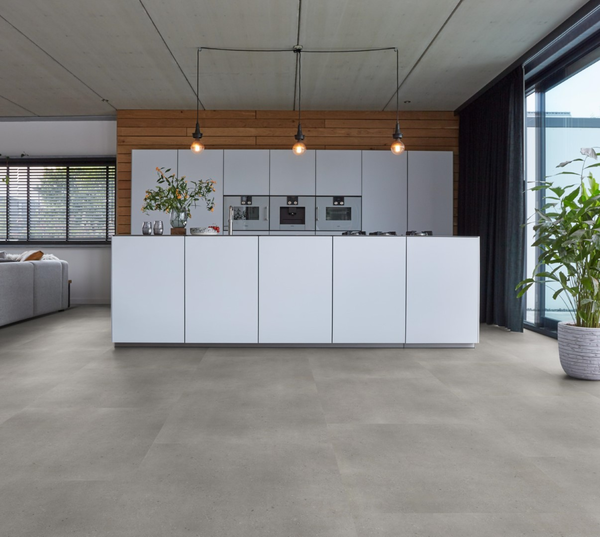 Floorlife Floorlife Composite XL Plak PVC Tegelvloer - Light Grey