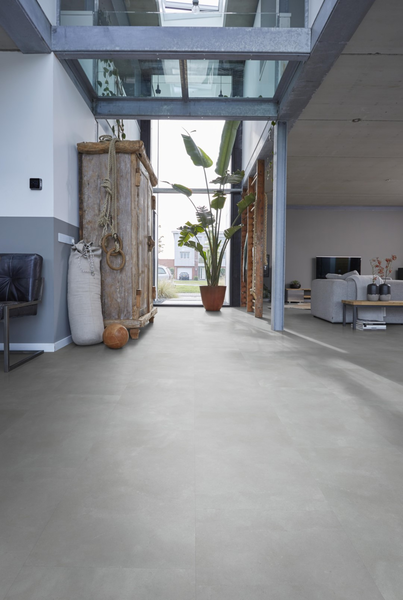 Floorlife Floorlife Ealing Plak PVC Tegelvloer - Light Grey