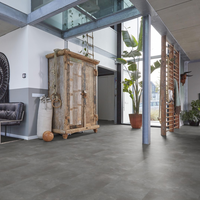 Floorlife Floorlife Ealing Plak PVC Tegelvloer - Dark Grey