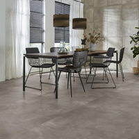 Floorlife Floorlife Ealing XL Plak PVC Tegelvloer - Warm Grey