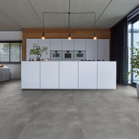 Floorlife Floorlife Ealing XL Plak PVC Tegelvloer - Dark Grey