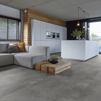 Floorlife Floorlife Ealing XL Plak PVC Tegelvloer - Dark Grey