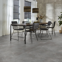 Floorlife Floorlife Ealing XL Plak PVC Tegelvloer - Dark Grey