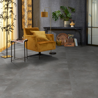 Floorlife Floorlife Ealing XL Plak PVC Tegelvloer - Dark Grey
