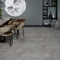Floorlife Floorlife Ealing XL Plak PVC Tegelvloer - Dark Grey