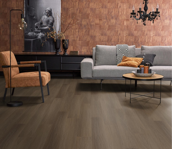 Floorlife Floorlife Fulham Plak PVC Vloer - Brown