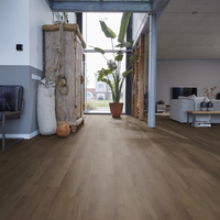 Floorlife Floorlife Greenwich Plak PVC Vloer - Warm Brown