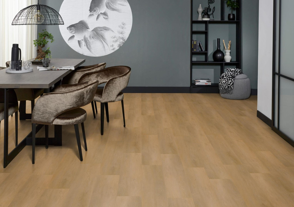 Floorlife Floorlife Newham Plak PVC Vloer - Dark Oak