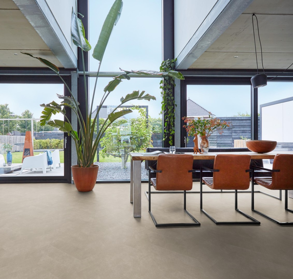 Floorlife Floorlife Noble Plak PVC Hongaarse Punt - Sand