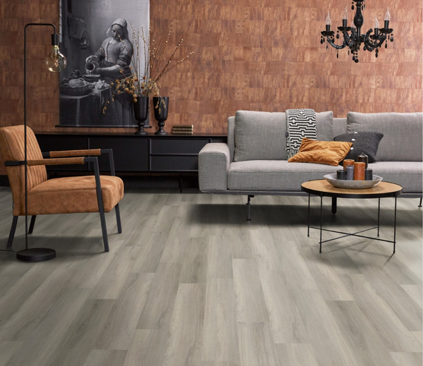 Floorlife Floorlife Paddington Plak PVC Vloer - Light Grey