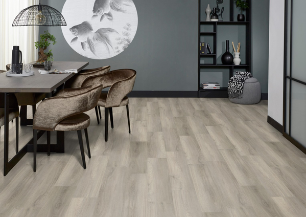 Floorlife Floorlife Paddington Plak PVC Vloer - Light Grey