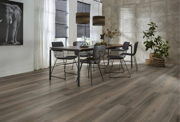 Floorlife Floorlife Paddington Plak PVC Vloer - Dark Grey