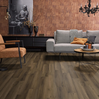 Floorlife Floorlife Paddington Plak PVC Vloer - Warm Brown