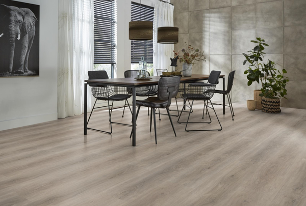 Floorlife Floorlife Parramatta Plak PVC Vloer - Light Grey