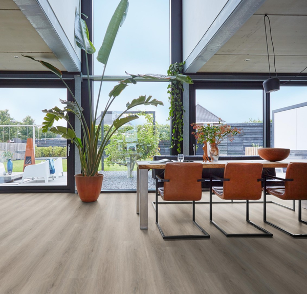Floorlife Floorlife Parramatta Plak PVC Vloer - Light Grey