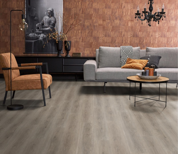 Floorlife Floorlife Parramatta Plak PVC Vloer - Light Grey