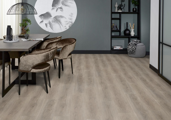 Floorlife Floorlife Parramatta Plak PVC Vloer - Light Grey