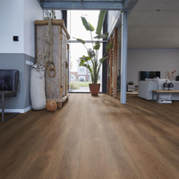 Floorlife Floorlife Parramatta Plak PVC Vloer - Warm Brown