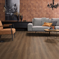 Floorlife Floorlife Parramatta Plak PVC Vloer - Warm Brown