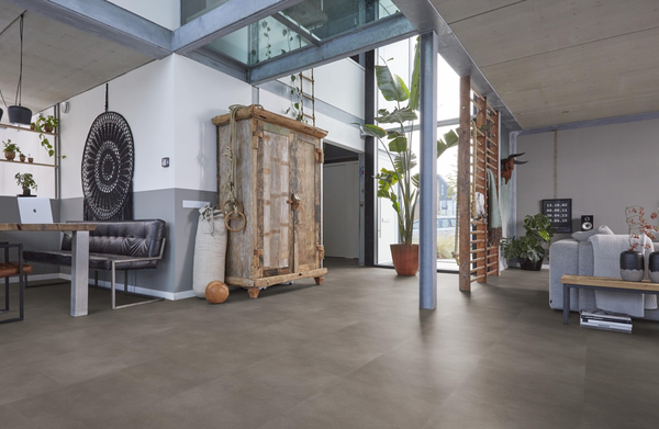 Floorlife Floorlife Peckham Plak PVC Tegelvloer - Taupe