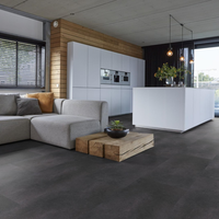 Floorlife Floorlife Southwark Plak PVC Tegelvloer - Anthracite