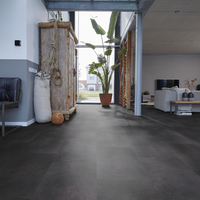 Floorlife Floorlife Southwark Plak PVC Tegelvloer - Anthracite