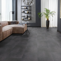 Floorlife Floorlife Southwark Plak PVC Tegelvloer - Anthracite