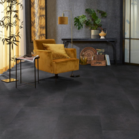 Floorlife Floorlife Southwark Plak PVC Tegelvloer - Anthracite