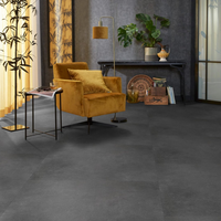 Floorlife Floorlife Southwark XL Plak PVC Tegelvloer - Dark Grey
