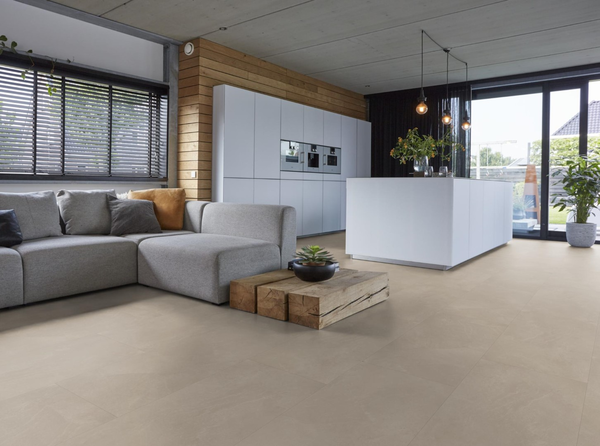 Floorlife Floorlife Stanmore Plak PVC Tegelvloer - Warm Beige