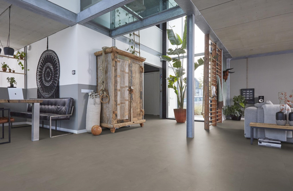Floorlife Floorlife Stanmore Plak PVC Tegelvloer - Warm Grey