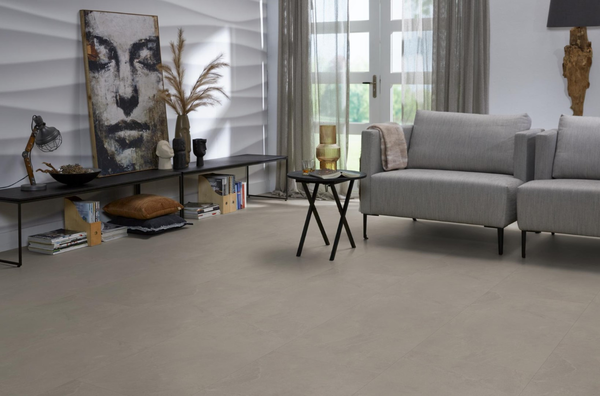 Floorlife Floorlife Stanmore Plak PVC Tegelvloer - Warm Grey