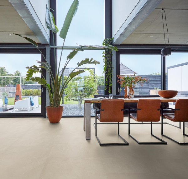 Floorlife Floorlife Stanmore XL Plak PVC Tegelvloer - Beige