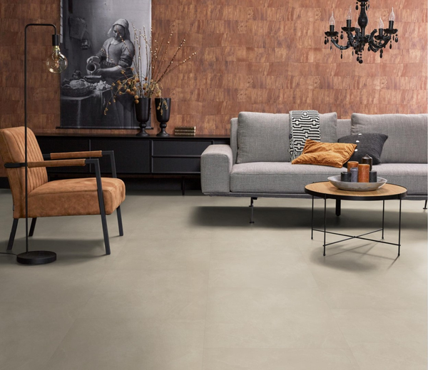 Floorlife Floorlife Stanmore XL Plak PVC Tegelvloer - Beige