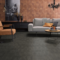 Floorlife Floorlife The Rocks XL Plak PVC Tegelvloer - Anthracite