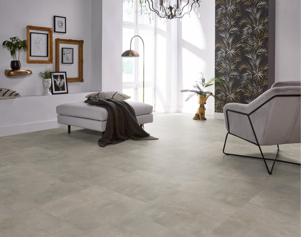 Floorlife Floorlife Victoria Plak PVC Tegelvloer - Beige