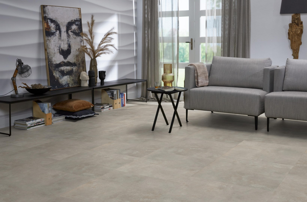Floorlife Floorlife Victoria Plak PVC Tegelvloer - Beige