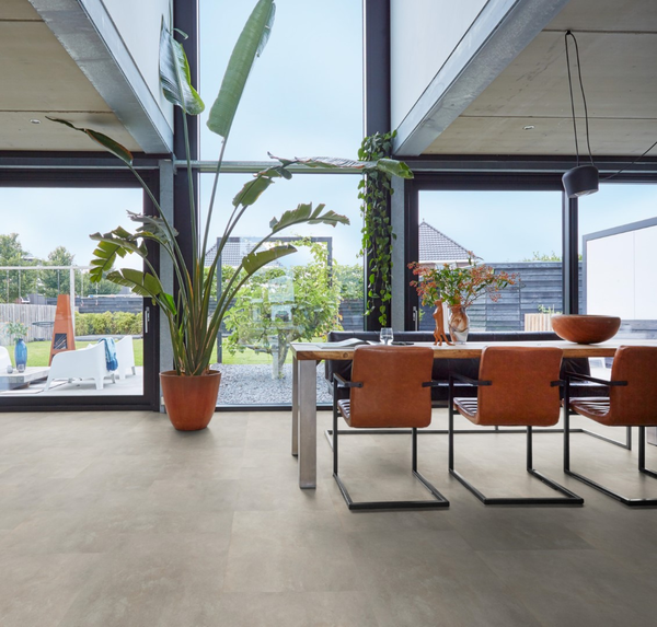 Floorlife Floorlife Victoria Plak PVC Tegelvloer - Beige