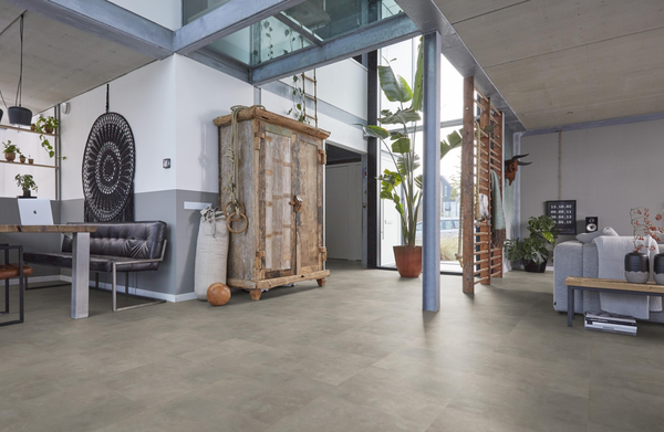 Floorlife Floorlife Victoria Plak PVC Tegelvloer - Beige