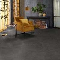 Floorlife Floorlife Victoria Plak PVC Tegelvloer - Anthracite