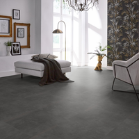 Floorlife Floorlife Victoria Plak PVC Tegelvloer - Anthracite