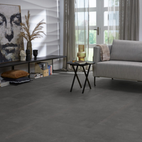 Floorlife Floorlife Victoria Plak PVC Tegelvloer - Anthracite