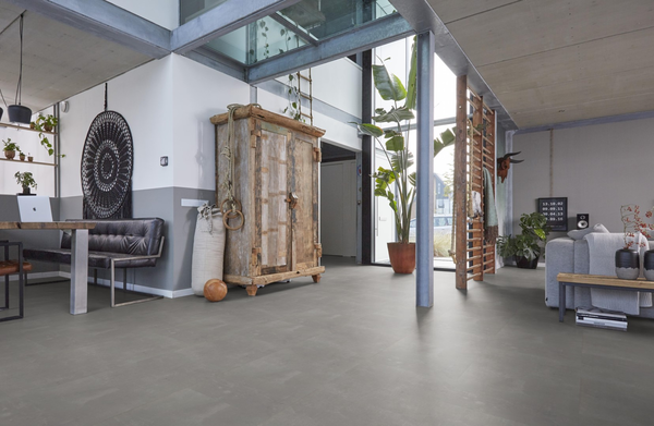 Floorlife Floorlife Westminster Plak PVC Tegelvloer - Light Grey