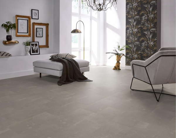 Floorlife Floorlife Westminster Plak PVC Tegelvloer - Taupe