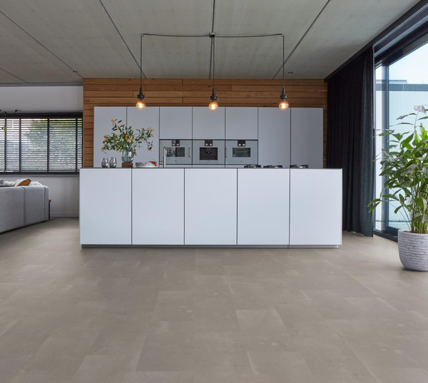 Floorlife Floorlife Westminster Plak PVC Tegelvloer - Taupe