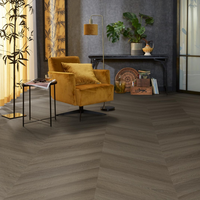 Floorlife Floorlife YUP Fulham Chevron Plak PVC Hongaarse Punt - Brown